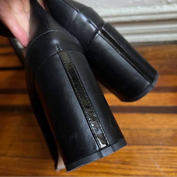 Dear Frances Spirit Heeled Boot Black Leather Size 40 9M - Picture 5 of 10